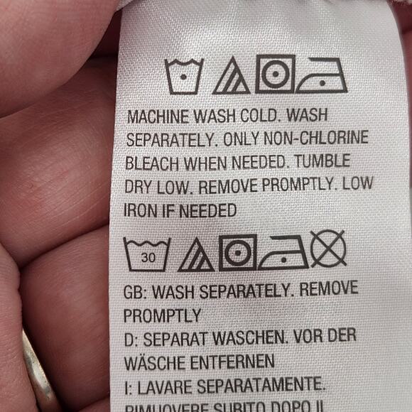 Susan Graver White Floral 2 pc. Tank Sheer Rhinestone Embellished Tunic Women L - Picture 3 of 12